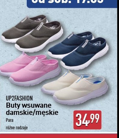 Buty wsuwane Up2fashion promocja