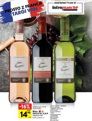 Wino promocja w Intermarche