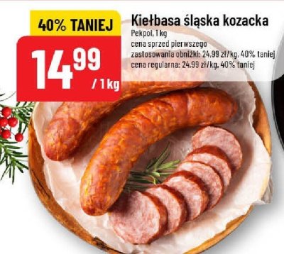 Kiełbasa śląska kozacka promocja w POLOmarket