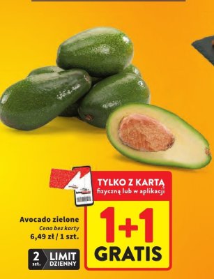 Avocado zielone promocja w Intermarche
