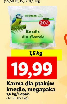 Knedle dla sikorek Erdtmann's promocja