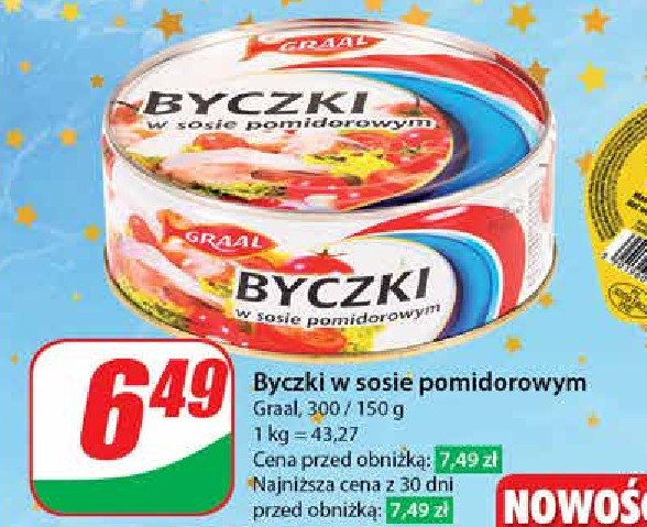 Byczki w sosie pomidorowym Graal promocja