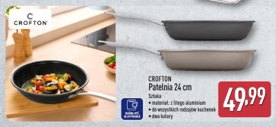 Patelnia 24 cm nature Ambition promocja w Aldi