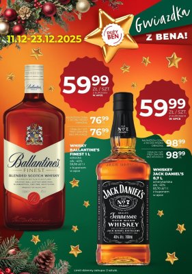 Whiskey Jack Daniel's 0,7L promocja w Duży Ben