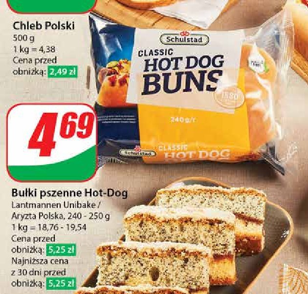 Bułka hot-dog classic Schulstad promocja