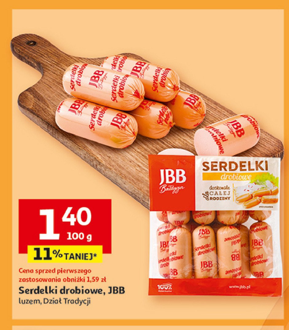 Serdelki drobiowe Jbb bałdyga promocja