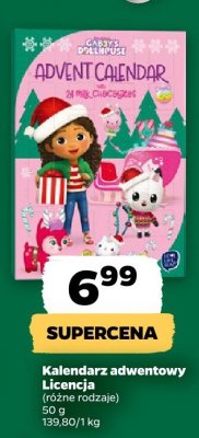 Kalendarz adwentowy Licencja (różne rodzaje) promocja w Netto