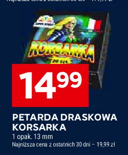 Fajerwerki korsarka SUPER POWER promocja