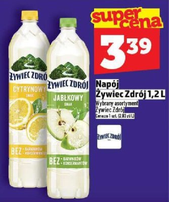 Napój Żywiec Zdrój 1,2 L promocja w TOPAZ