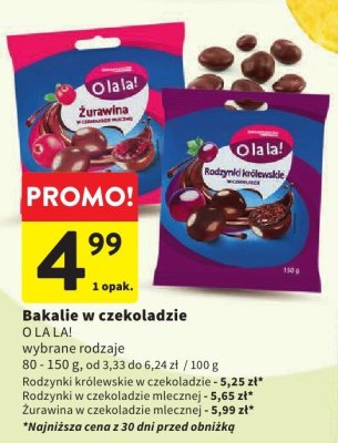 Rodzynki kr贸lewskie promocja w Intermarche