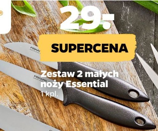 Zestaw 2 noży essential Fiskars promocja