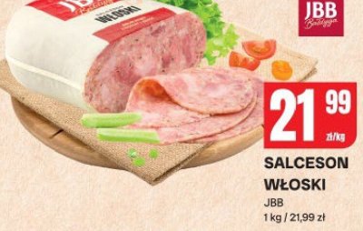 Salceson włoski JBB promocja w Chorten