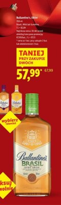 Likier Ballantine's Wild promocja w Lidl