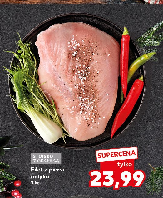 Filet z piersi indyka promocja w Kaufland