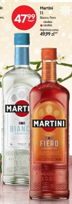 Wermut Martini Bianco promocja w Żabka