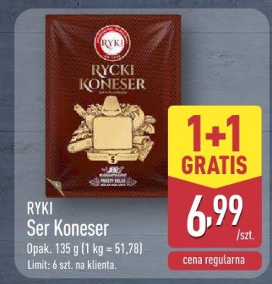 Ser Koneser  promocja w Aldi