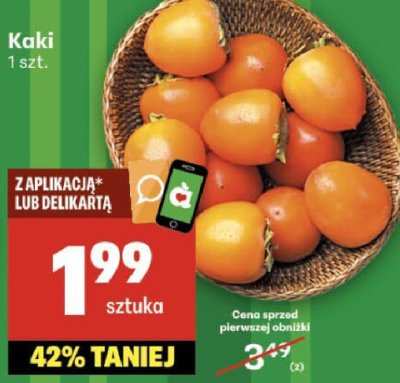 Kaki promocja w Delikatesy Centrum