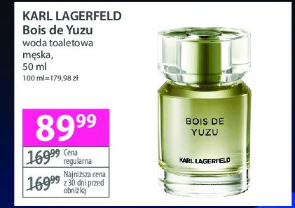 Woda toaletowa Karl lagerfeld bois de yuzu promocja