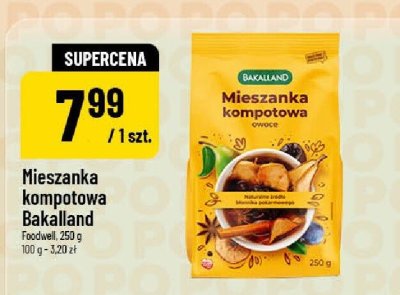 Mieszanka kompotowa Bakalland promocja w POLOmarket
