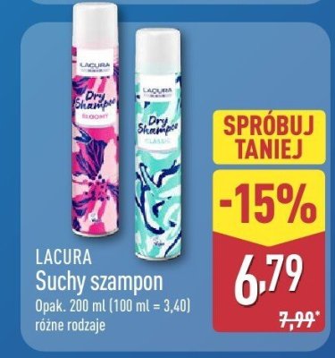Suchy szampon  promocja w Aldi