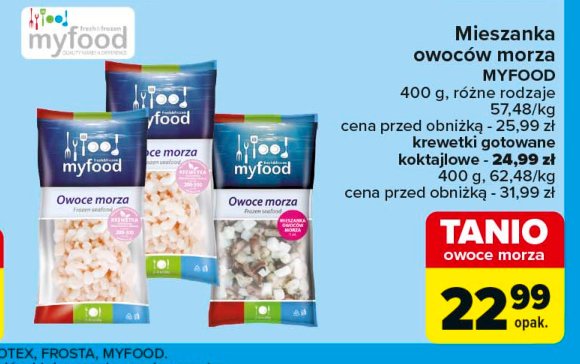 Owoce morza Myfood promocja