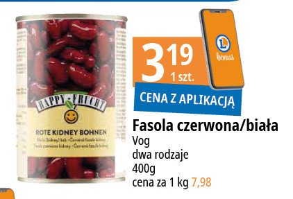 Fasola bia艂膮 Happy frucht promocja