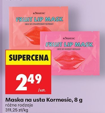 Maska na usta Kormesic, 8 g promocja w Biedronka