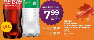 Napój Sprite 1,5 L promocja w Duży Ben