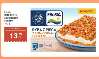 Ryba z pieca z pomidorami i ziołami promocja w Dino