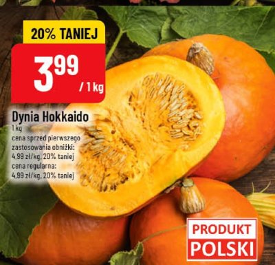 Dynia hokkaido K-classic bio promocja w POLOmarket