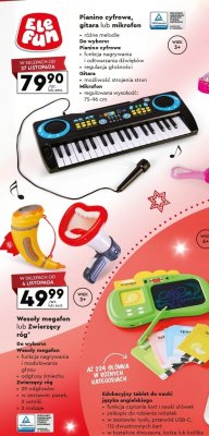 Mikrofon promocja w Biedronka