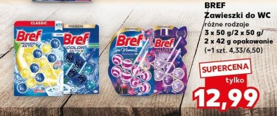 Zawieszki do WC Bref różne rodzaje promocja w Kaufland