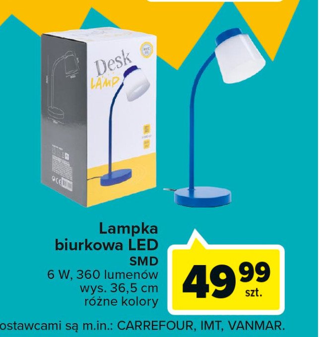 Lampka biurkowa led 6w promocja