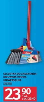 Szczotka do zamiatania dwuwarstwowa uniwersalna Vileda promocja w Selgros