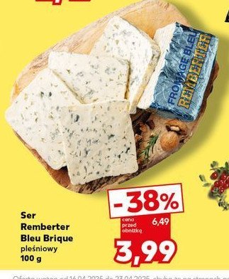 Ser remberter bleu brique promocja