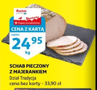 Schab pieczony z majerankiem promocja