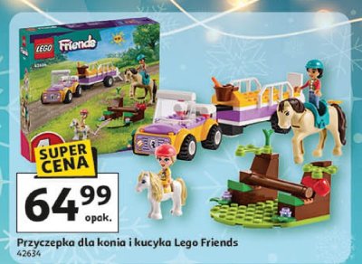 Przyczepka dla konia i kucyka Lego Friends 42634 promocja w Auchan