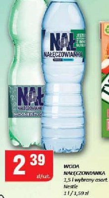 Woda Nałęczowianka 1.5 l promocja w Chorten