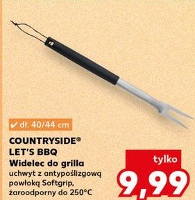 Widelec do grilla COUNTRYSIDE promocja w Kaufland