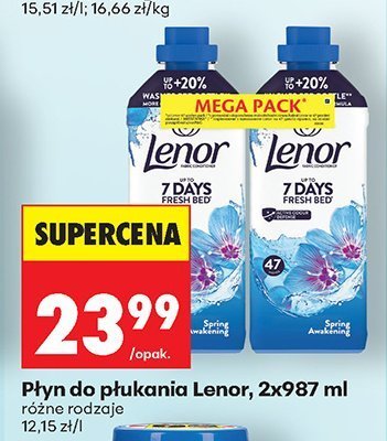 Płyn do płukania, 2x987 ml promocja w Biedronka