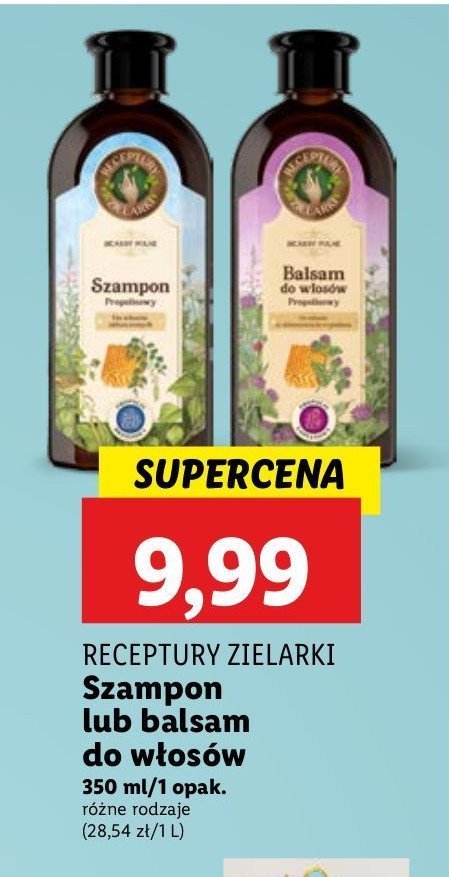 Szampon miodowo-lipowy Receptury zielarki promocja