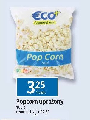 Popcorn solony uprażony Eco+ promocja