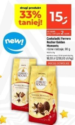 Czekoladki Golden Moments różne rodzaje promocja w Dealz