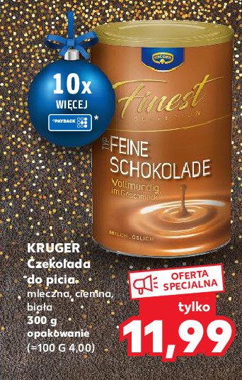 Czekolada do picia promocja w Dino