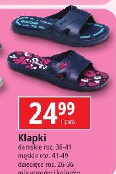 Klapki dziecięce 26-36 promocja