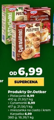 Mieszanka na ciastka - Pistacianki promocja w Netto