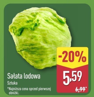 Sałata promocja w Aldi