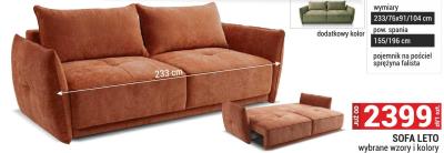 SOFA LETO promocja w Merkury Market
