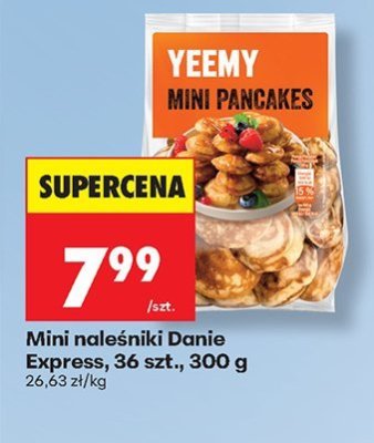 Mini naleśniki Danie Express, 36 szt. promocja w Biedronka