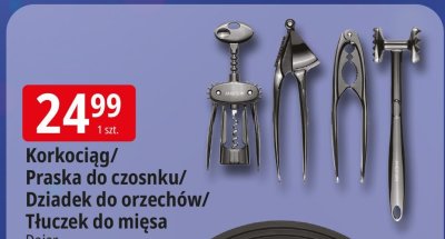 Korkociąg/Praska do czosnku/Dziadek do orzechów/Tłuczek do mięsa Dajar promocja w Leclerc